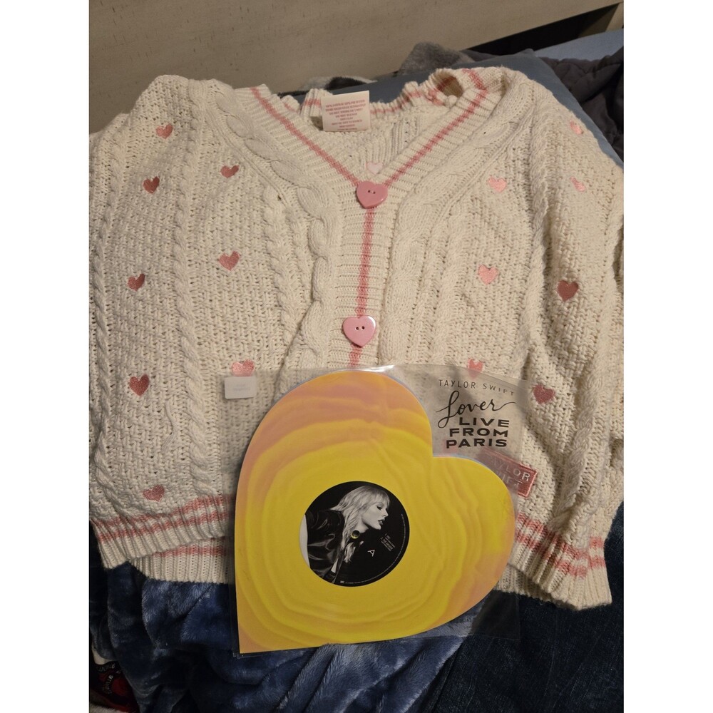 Taylor Swift Lover Cardigan and llfp vinyl bundle